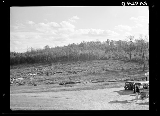 Untitled photo, possibly related to: Lake site of the Berwyn project. Berwyn, Maryland