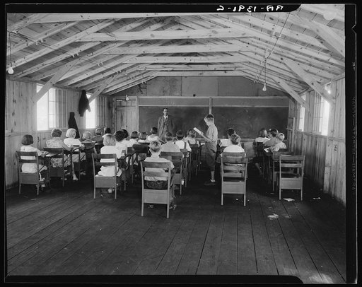 Untitled photo, possibly related to: School. Red House, West Virginia