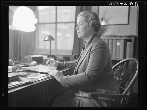 Untitled photo, possibly related to: Mrs. Dorothy M. Beck, regional director, Region Number One. New Haven, Connecticut