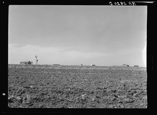 Untitled photo, possibly related to: Ropesville Farms, Texas, April 1936. United States Resettlement Administration rural rehabilitation project. One of the thirty-three homestead units