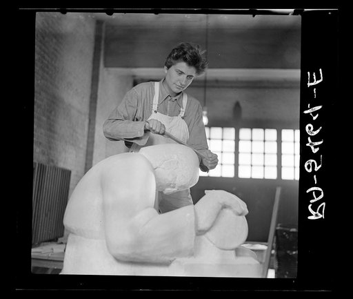 Untitled photo, possibly related to: Sculpturing. Special Skills Division, Washington, D.C.