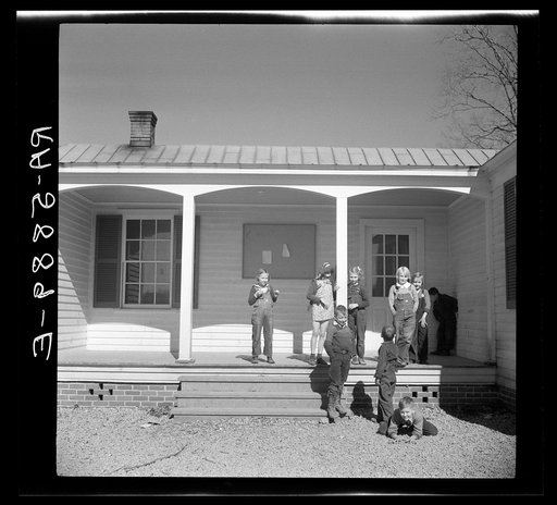 Untitled photo, possibly related to: Some of the children who are now residents of the Palmerdale Homesteads, Alabama