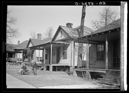 Untitled photo, possibly related to: Present home of Wesley Vickrey of Wyland, Alabama. Mr. Vickrey and his family will soon move to a new house at Gardendale, Alabama
