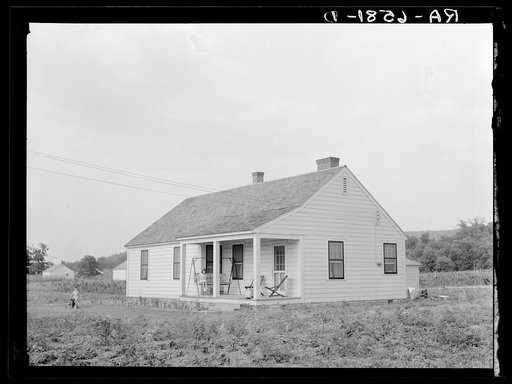 Untitled photo, possibly related to: Five-room house and family at the Palmerdale Homesteads near Birmingham, Alabama