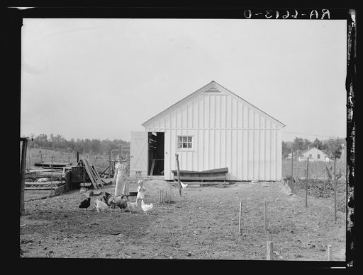 Untitled photo, possibly related to: One of the Palmerdale Homesteads near Birmingham, Alabama