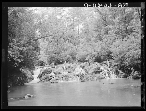 Untitled photo, possibly related to: Schoolhouse and school scene at Skyline Farms. Near Scottsboro, Alabama