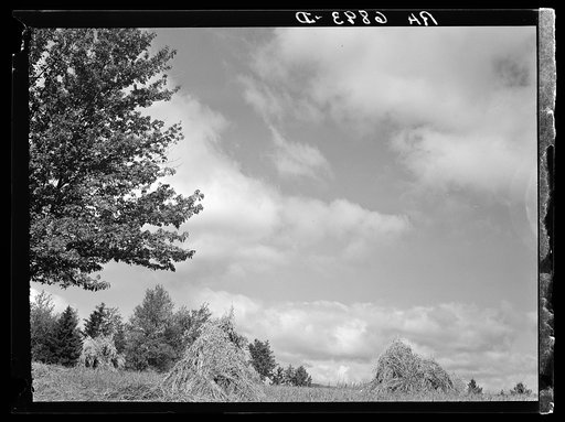 Untitled photo, possibly related to: Vermont farm scene