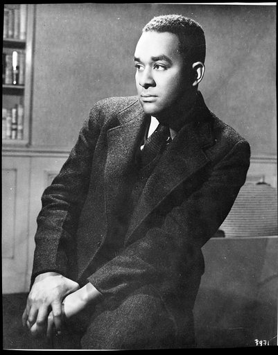 Untitled photo shows: Richard Wright, author