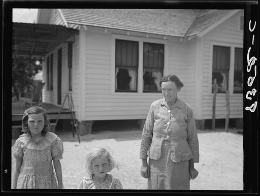 Family of rehabilitation client.  Beaufort County, North Carolina