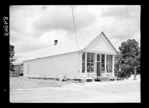 Untitled photo, possibly related to: Cooperative store at Irwinville Farms, Georgia