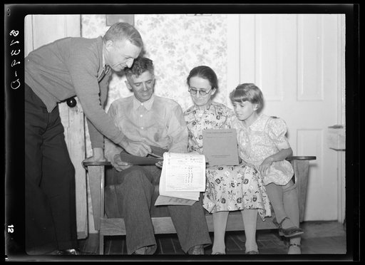 Untitled photo, possibly related to: John Holton and wife, Kansas farmers
