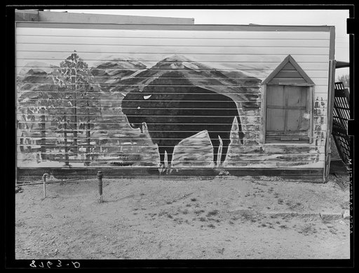 Untitled photo, possibly related to: Folk art in North Platte, Nebraska, home of Buffalo Bill