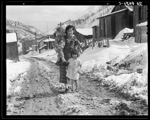 Untitled photo, possibly related to: Main street, Utah coal town. Consumers, near Price, Utah