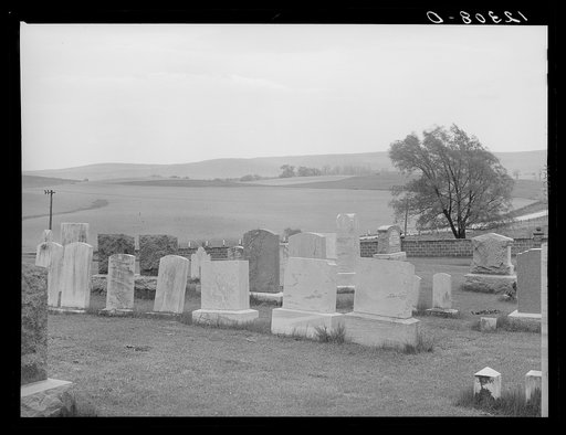 Untitled photo, possibly related to: Cemetery in Pennsylvania countryside