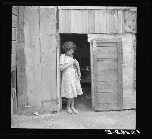 Untitled photo, possibly related to: Homework in the so-called needlework industry. Ponce, Puerto Rico