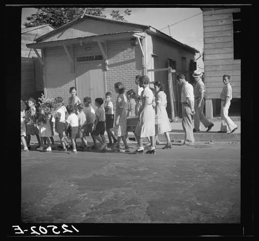 Untitled photo, possibly related to: Funeral of child. Ponce, Puerto Rico