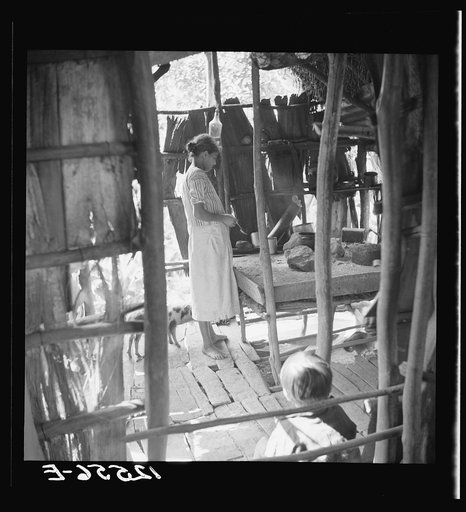 Untitled photo, possibly related to: Typical kitchen of Jibaro house. Puerto Rico