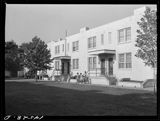 Untitled photo, possibly related to: Hopkins Place housing project. Washington, D.C.