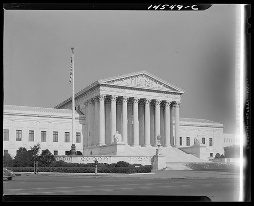 Untitled photo, possibly related to: Supreme Court Building. Washington, D.C.