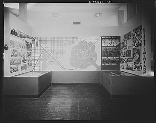 Resettlement Administration traveling exhibit at the Dallas exposition, Texas Centennial