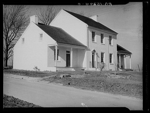 Hurst House, Westmoreland Homesteads. This house, built in 1812, served as a model for the houses on this project. Pennsylvania