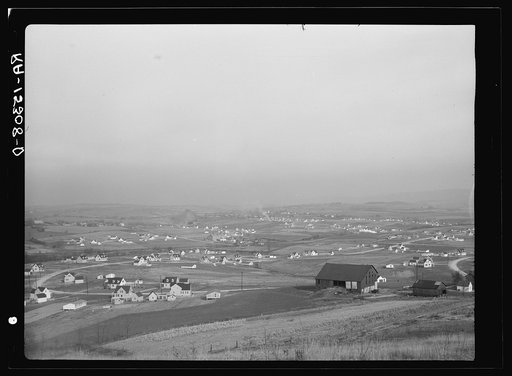 Untitled photo, possibly related to: General view of Westmoreland Homesteads, Pennsylvania