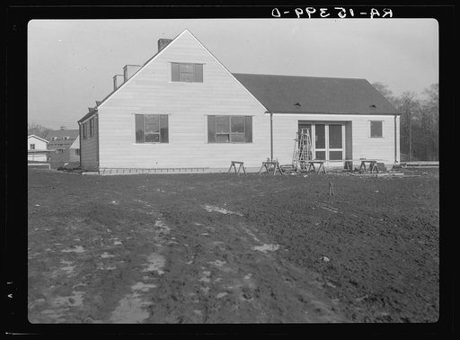 House nearing completion. Greenhills, Ohio