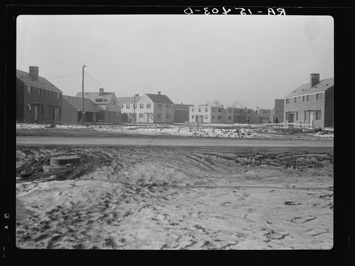 Untitled photo, possibly related to: Construction of Greenhills, Ohio