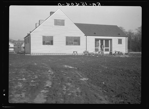 House nearing completion. Greenhills, Ohio