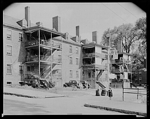 Amoskeag housing. Manchester, New Hampshire