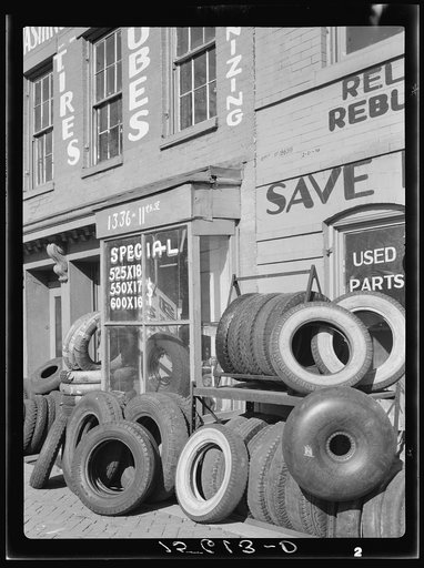 Tire shop. Washington, D.C.