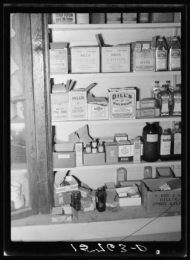 General store interior. Florence County, South Carolina