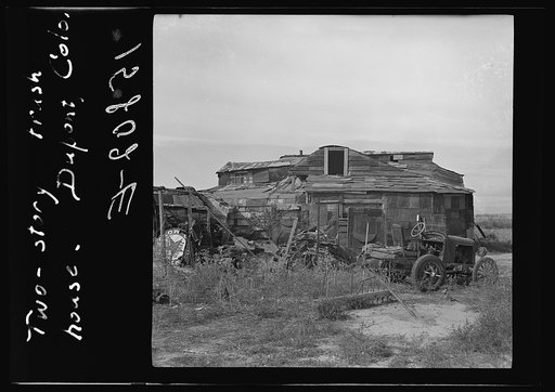Sugar beet workers' housing. Colorado