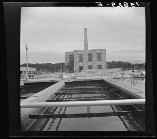 Sewage disposal plant. Washington, D.C.