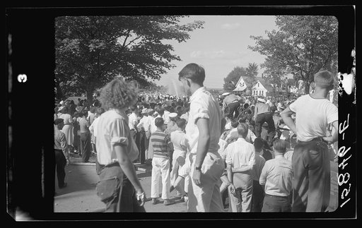 Firemen's muster. Boothbay center, Maine