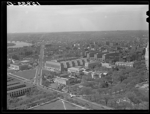 Northwest Washington, D.C. from Washington Monument