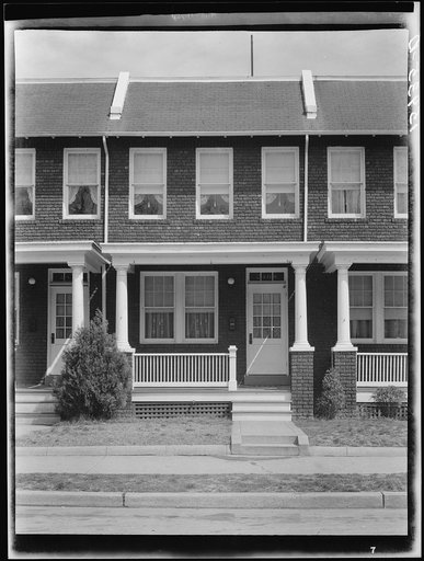 Row houses. Washington, D.C.
