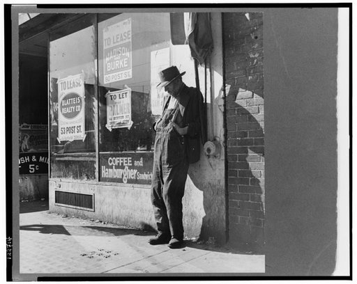 "Skid Row." Howard Street, San Francisco, California