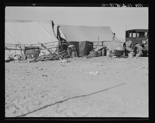 Camp of migratory workers. Imperial County, California
