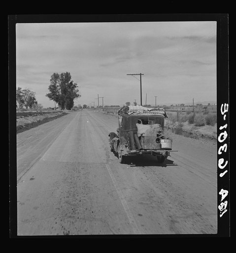 Typical of thousands of migrating agricultural laborers. California