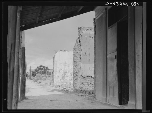 Scene in Tombstone, Arizona, once a thriving mining town
