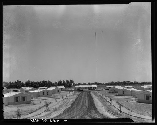View of Resettlement Administration's part-time farms. Glendale, Arizona