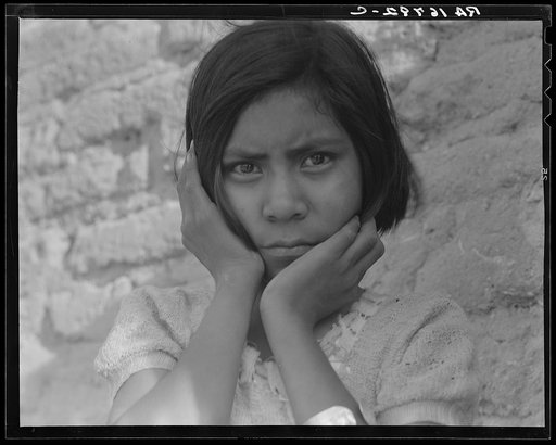 Daughter of Mexican field laborer. Near Chandler, Arizona