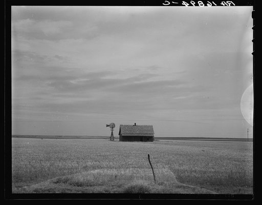 Abandoned house of small farmer. Southwest Oklahoma