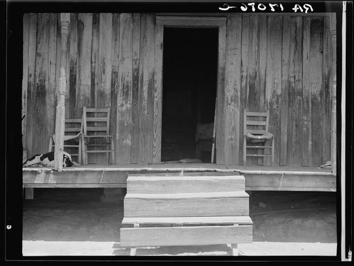 Home of tenant farmer near Newport, Oklahoma