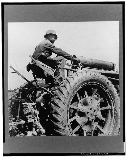 Tractor driver. Aldridge Plantation, Mississippi