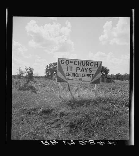 Georgia road sign