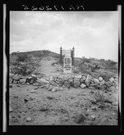 Sign near Tombstone, Arizona. Boot Hill graveyard