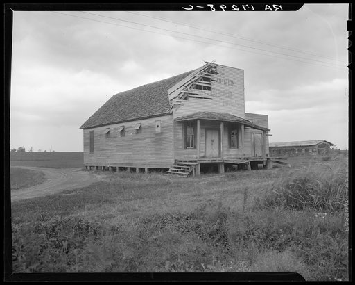 Commissary of the Gold Dust Plantation near Clarksdale, Mississippi