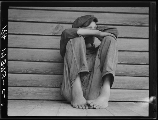 Sharecropper boy. Chesnee, South Carolina
